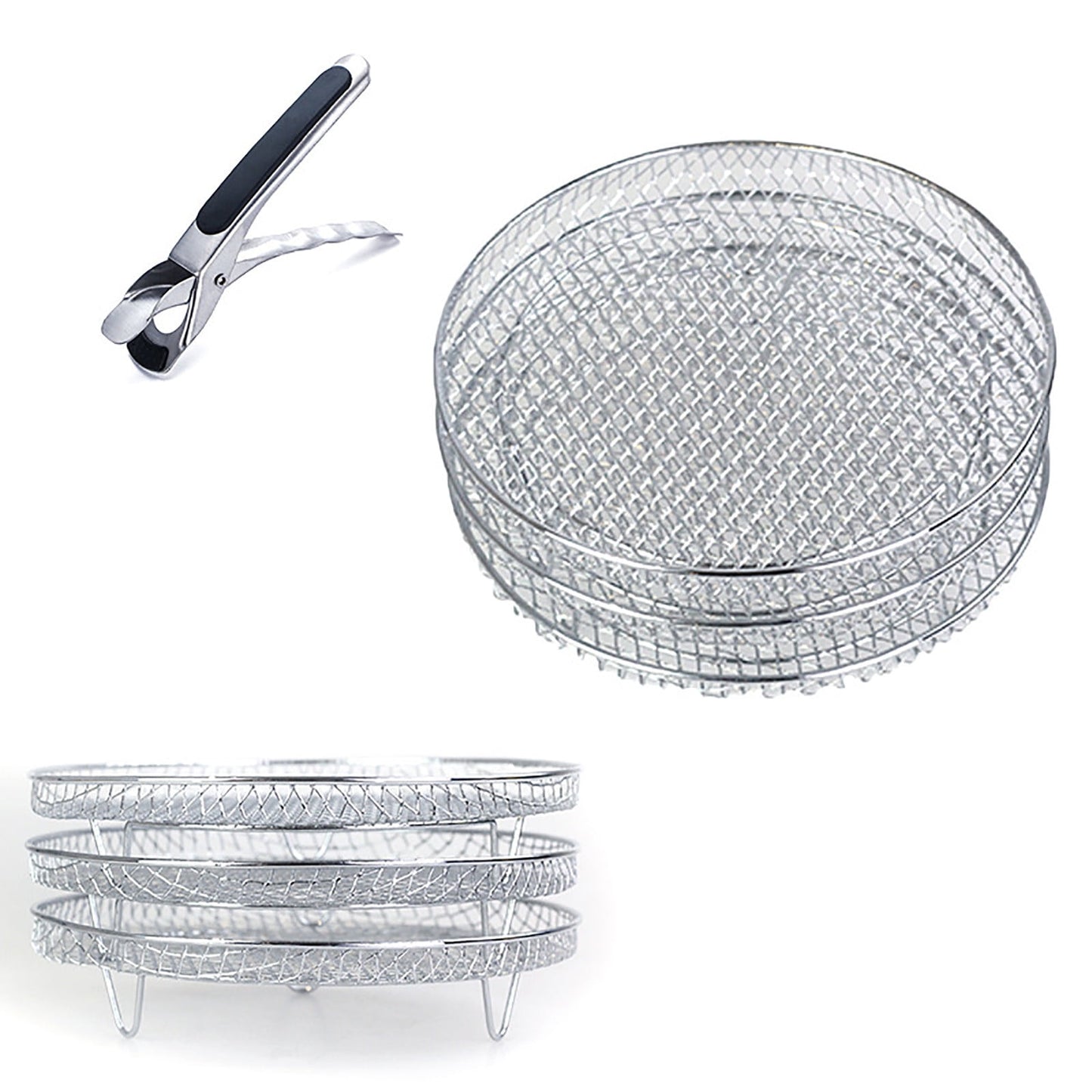 Air Fryer Toaster Oven Fryer Basket – Replacement Accessory, Perfect for Frying and Crisping, Durable and Easy to Use, Fits Most Toaster Ovens, Essential for Cooking, Baking, and Roasting
