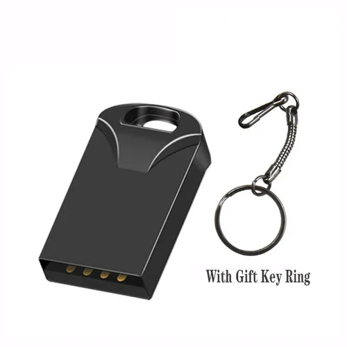 Mini Metal Usb Flash Drive USB 2.0 Pen Drive 64gb 128gb 256gb Flash