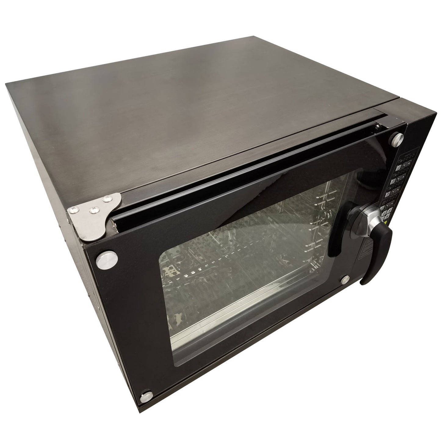 60L Commercial Countertop Convection Spray Oven 4 Racks Hot Air Circulation Electric Oven 220V