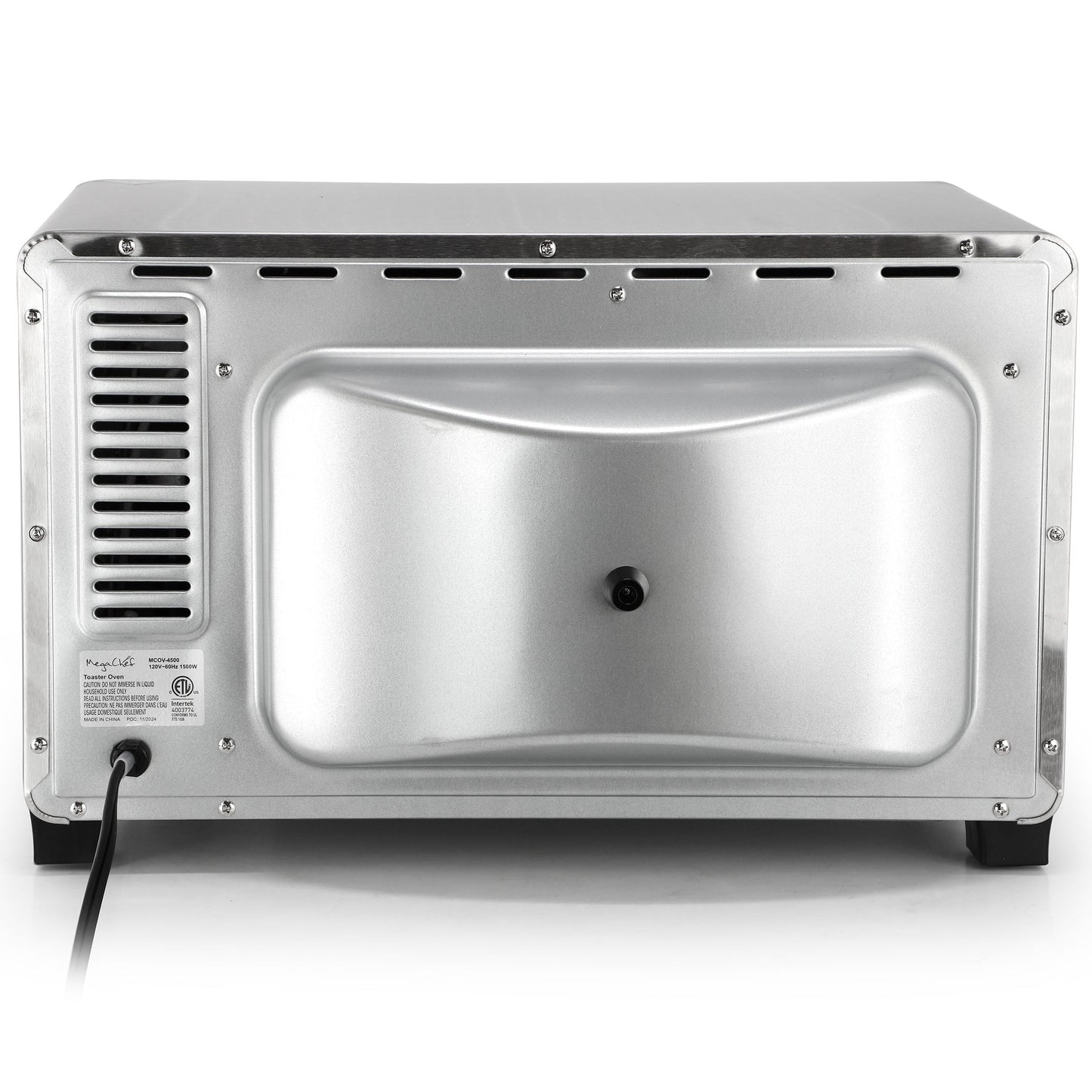 MegaChef 25 Quart French Door Multi-Function Electric Toaster Oven with Rotisserie Set