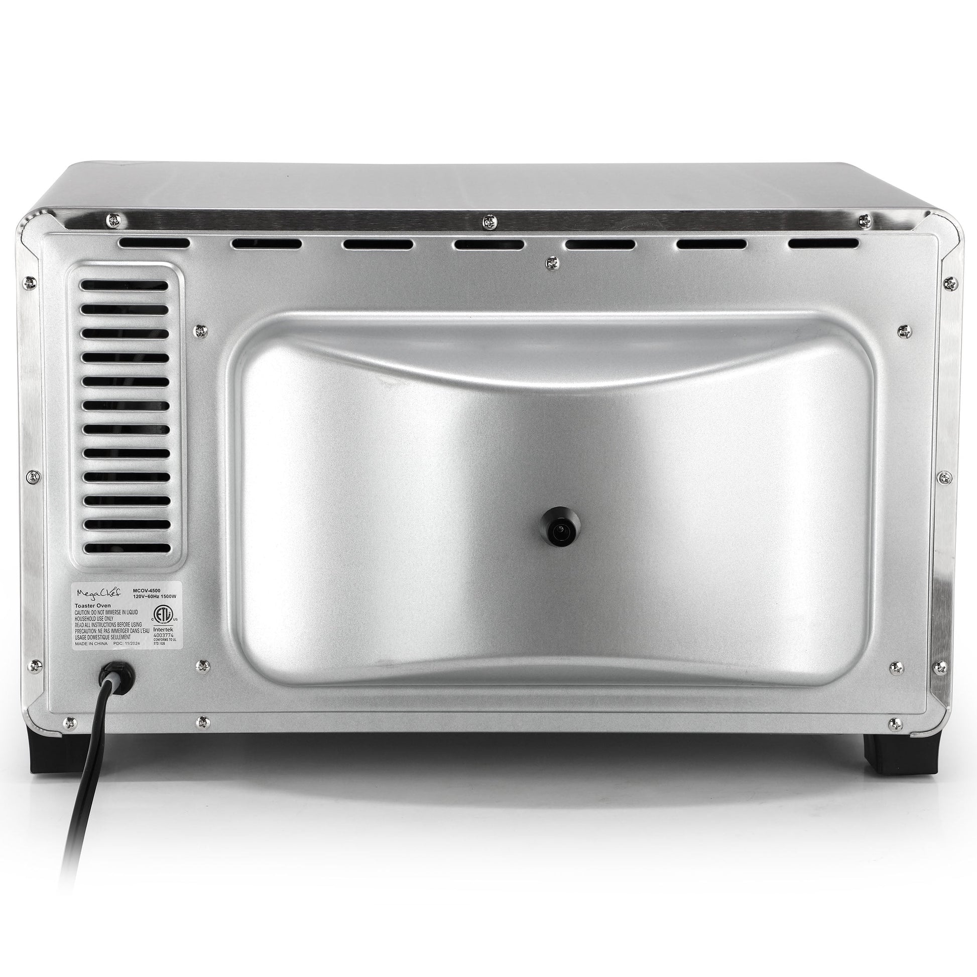 MegaChef 25 Quart French Door Multi-Function Electric Toaster Oven with Rotisserie Set