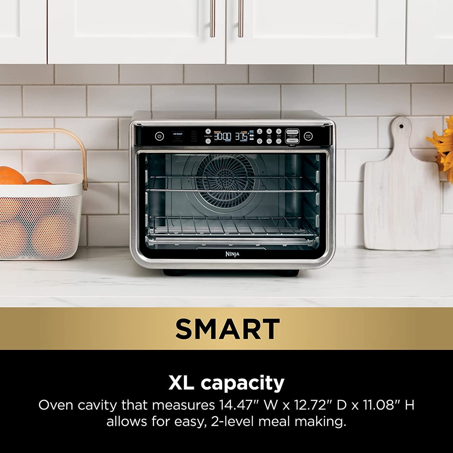 Restored Ninja DT251 Foodi 10-in-1 Smart XL Air Fry Oven (Refurbished)