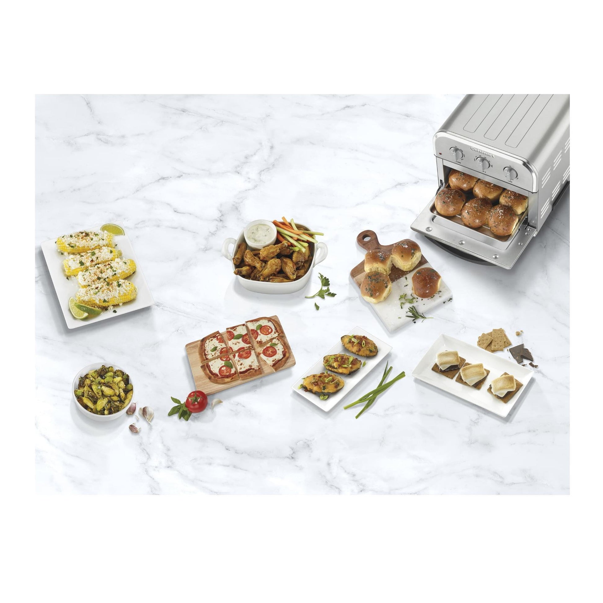 Cuisinart Compact Air Fryer Toaster Oven, Stainless Steel