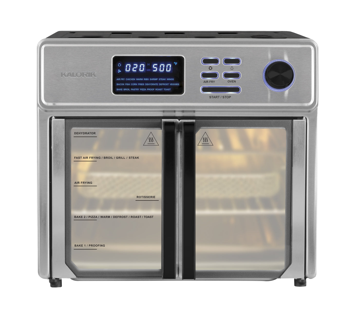 Kalorik Maxx Complete 26 Quart Digital Air Fryer Oven AFO 50253 OW