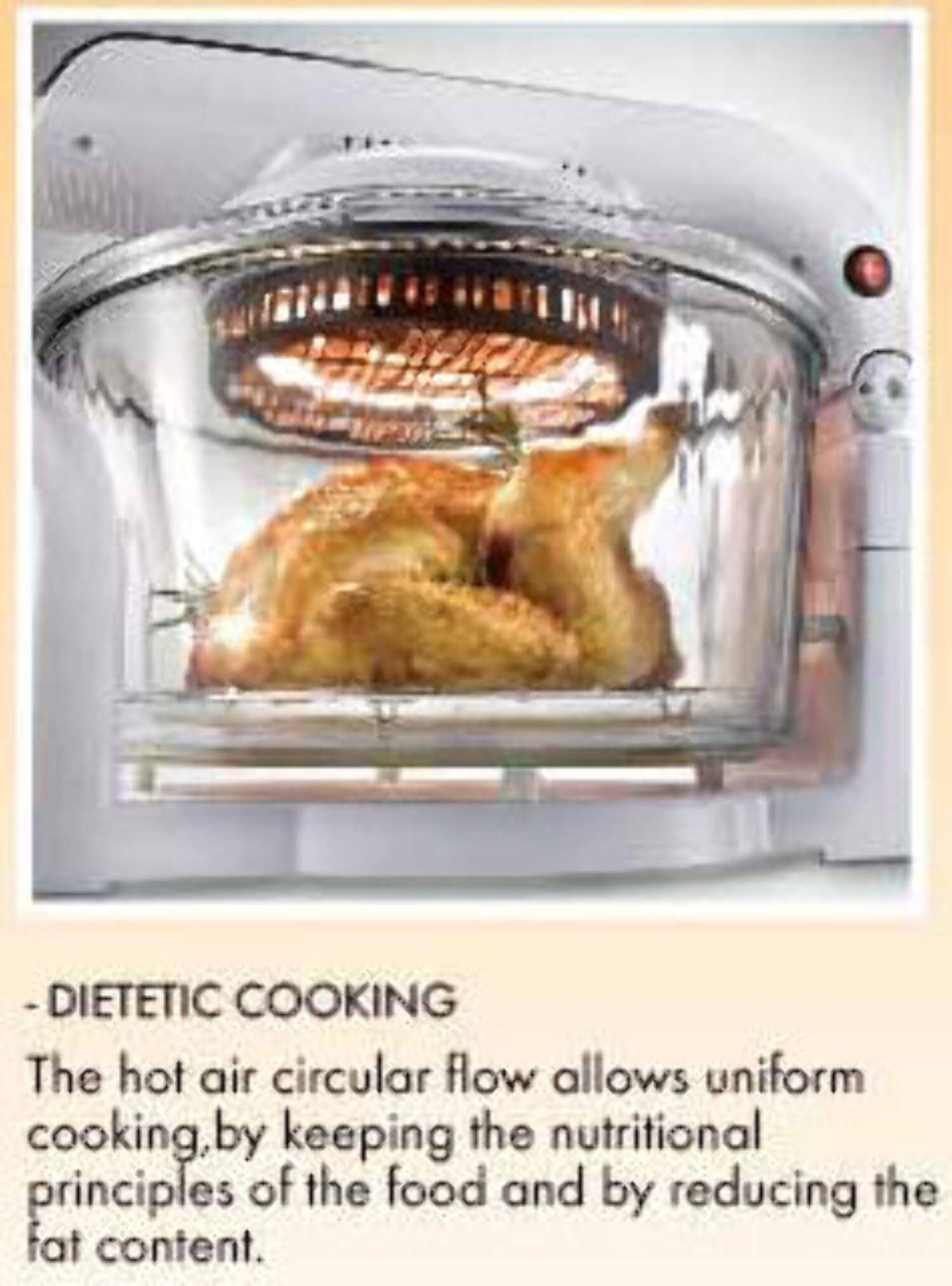 Healthy Bear Turbo Air Fry Convection Oven |BCO-788DH| 11.0L, Digital + Halogen