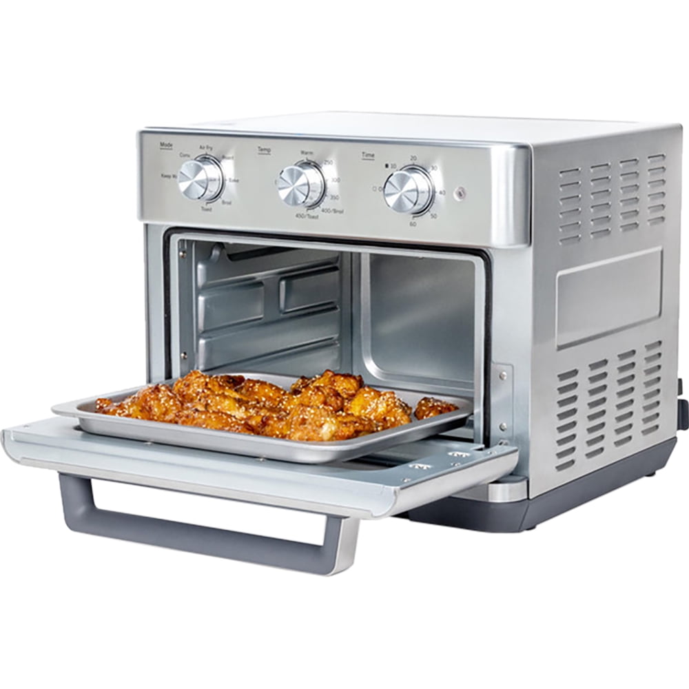 GE® Mechanical Air Fry 7-in-1 Toaster Oven - Model G9OAABSSPSS and Stainless Steel Color
