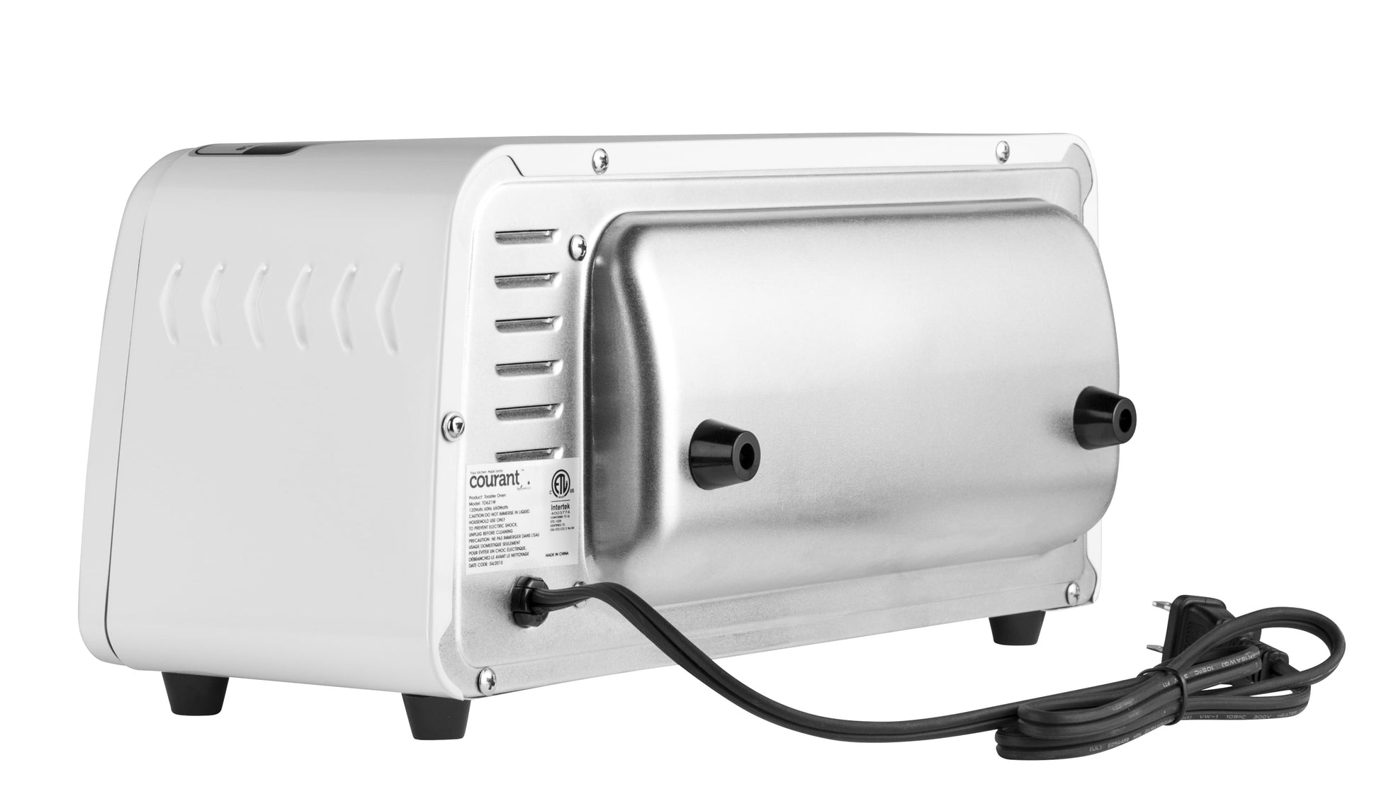 COURANT COMPACT TOASTER OVEN 650W, WHITE