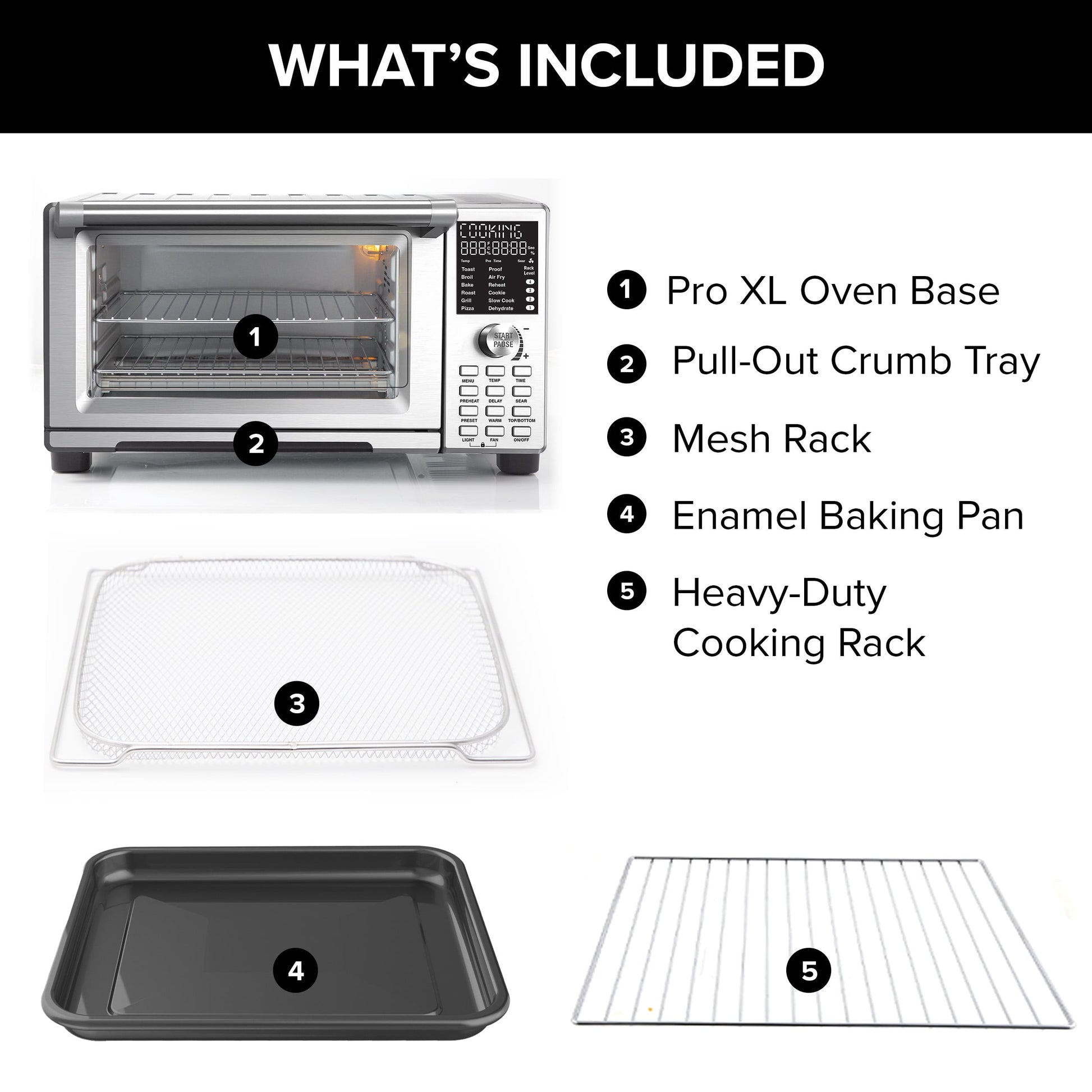 Nuwave Pro XL Convection Oven & Air Fryer
