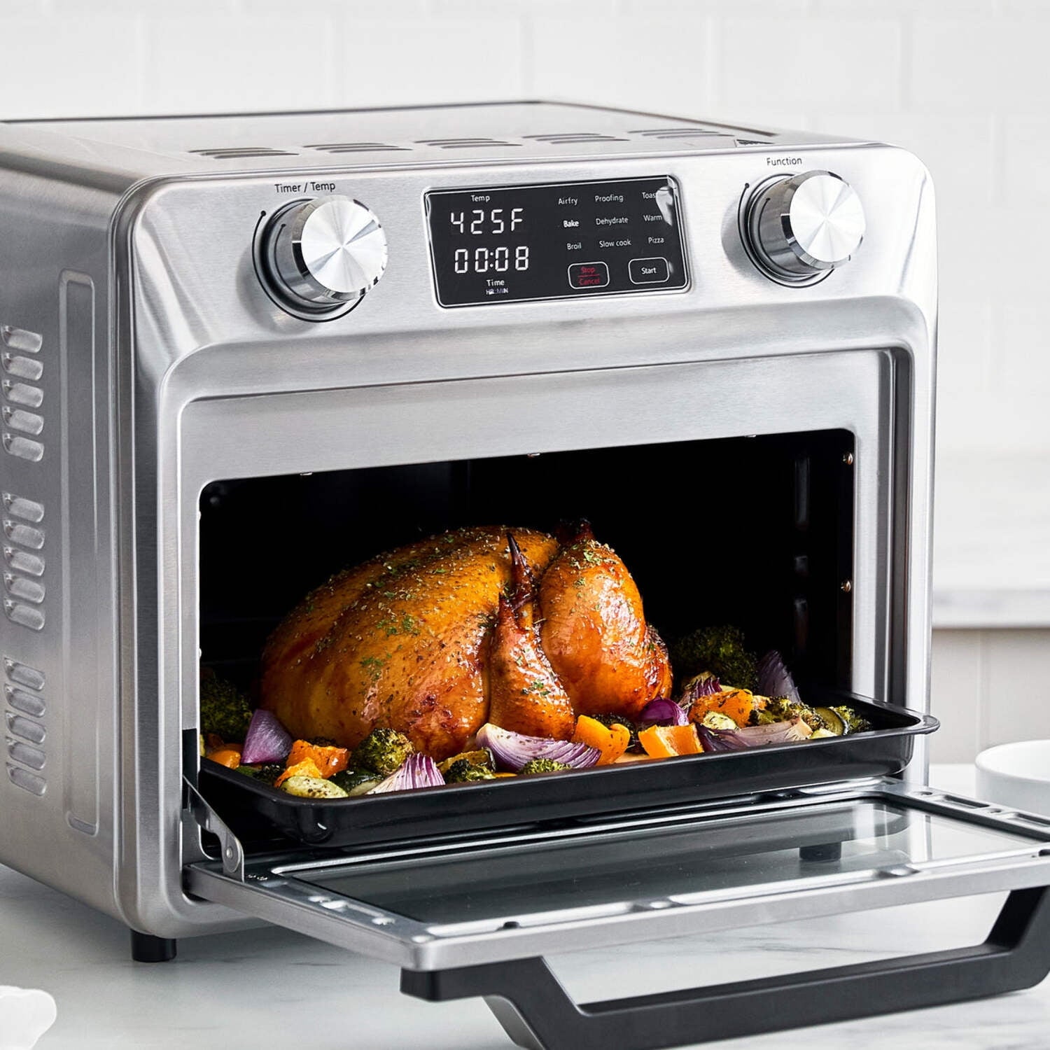 GreenPan Bistro 9-in-1 Air Fry Toaster Oven