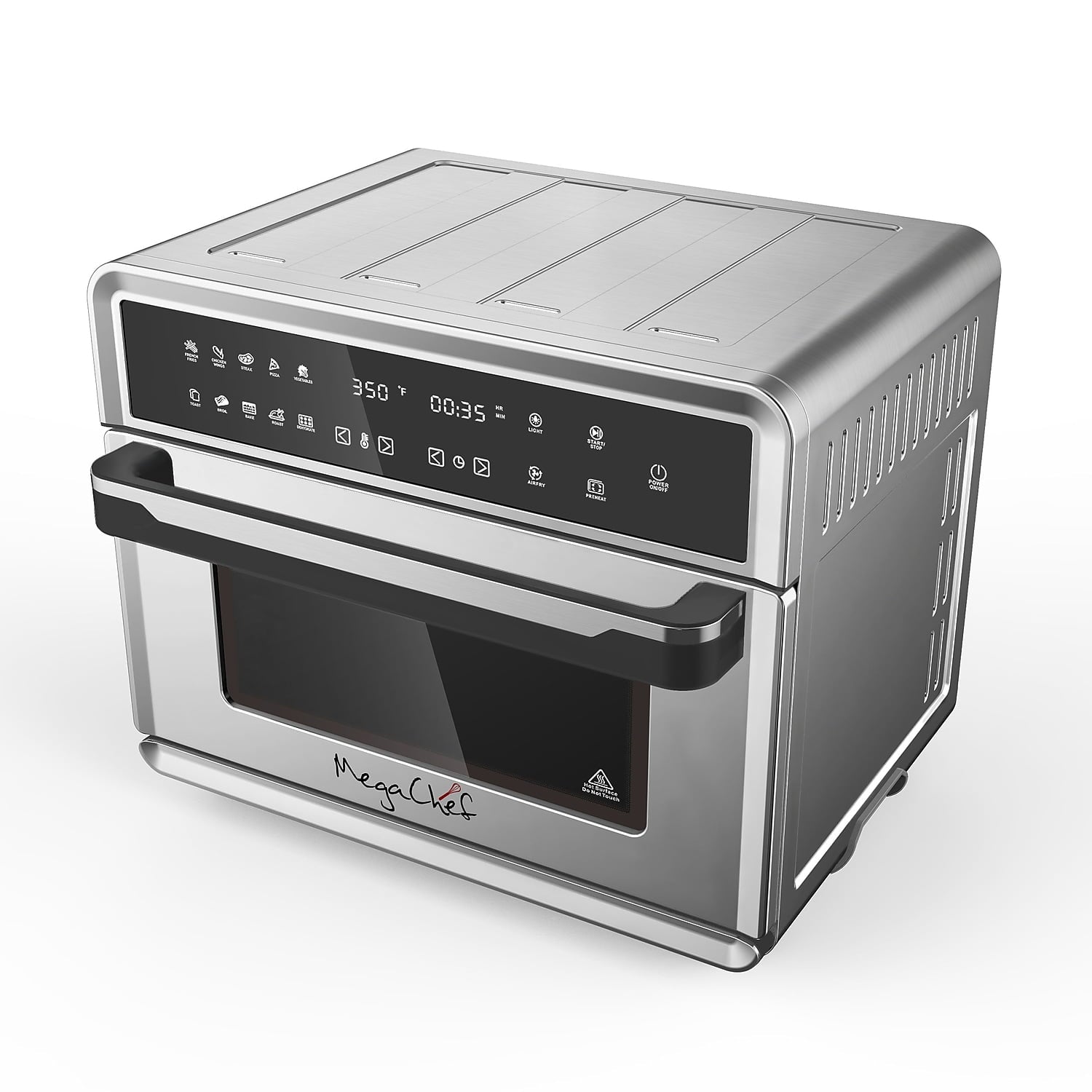 MegaChef 26 Quart Counter Top Oven Silver (936114320M)
