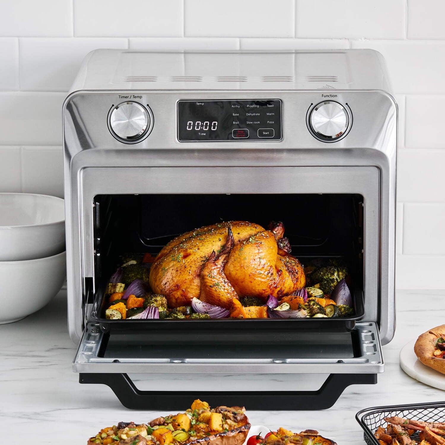 GreenPan Bistro 9-in-1 Air Fry Toaster Oven