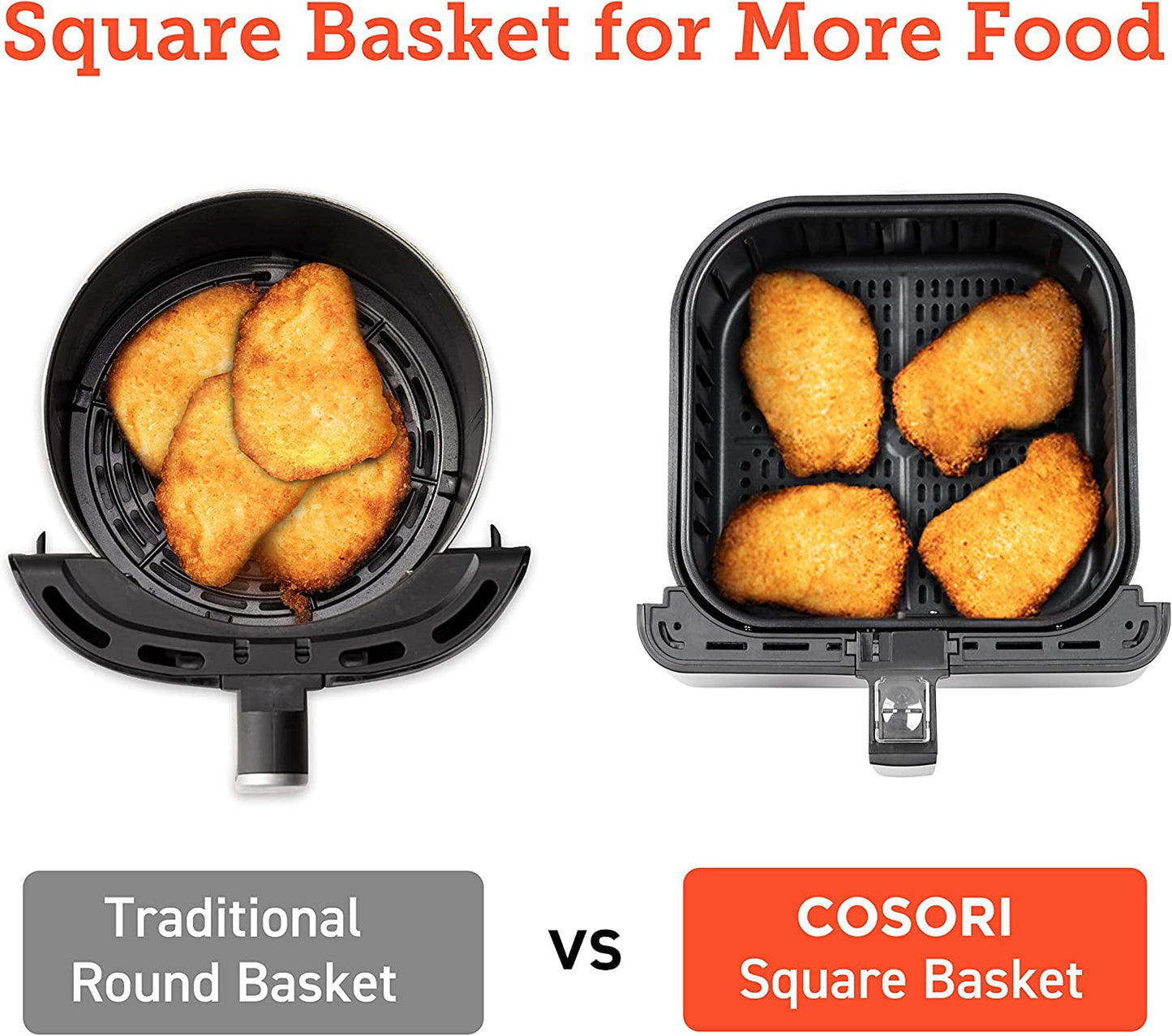 Cosori Air Fryer Oven Combo 5.8 Qt Max Xl Large Cooker