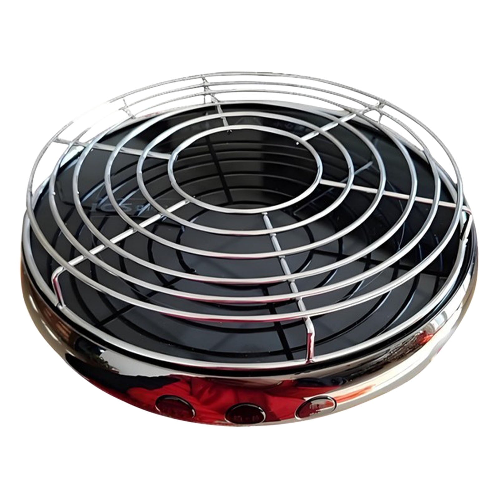 DELESYS Thin Electric Oven Electric Oven Tea Oven with Grill Net Can Bake Food, Electric Pottery Stove*1+Grill Net *1
