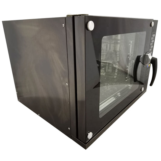60L Commercial Countertop Convection Spray Oven 4 Racks Hot Air Circulation Electric Oven 220V