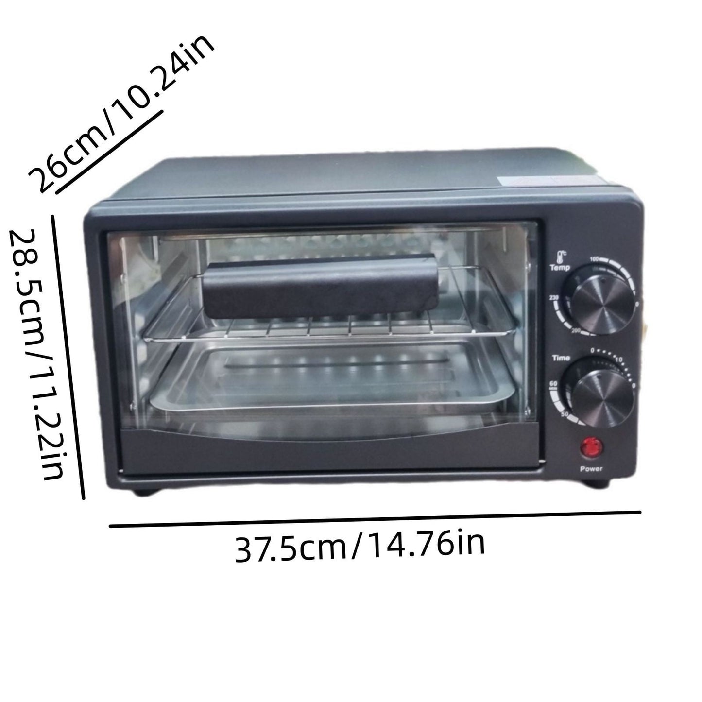 Microwave Oven Clearance! Export 13l Visual Multi-Functional Household Small Electric Oven Fryer Baking Machine Steam Oven Baking Oven, Baking Oven Pan