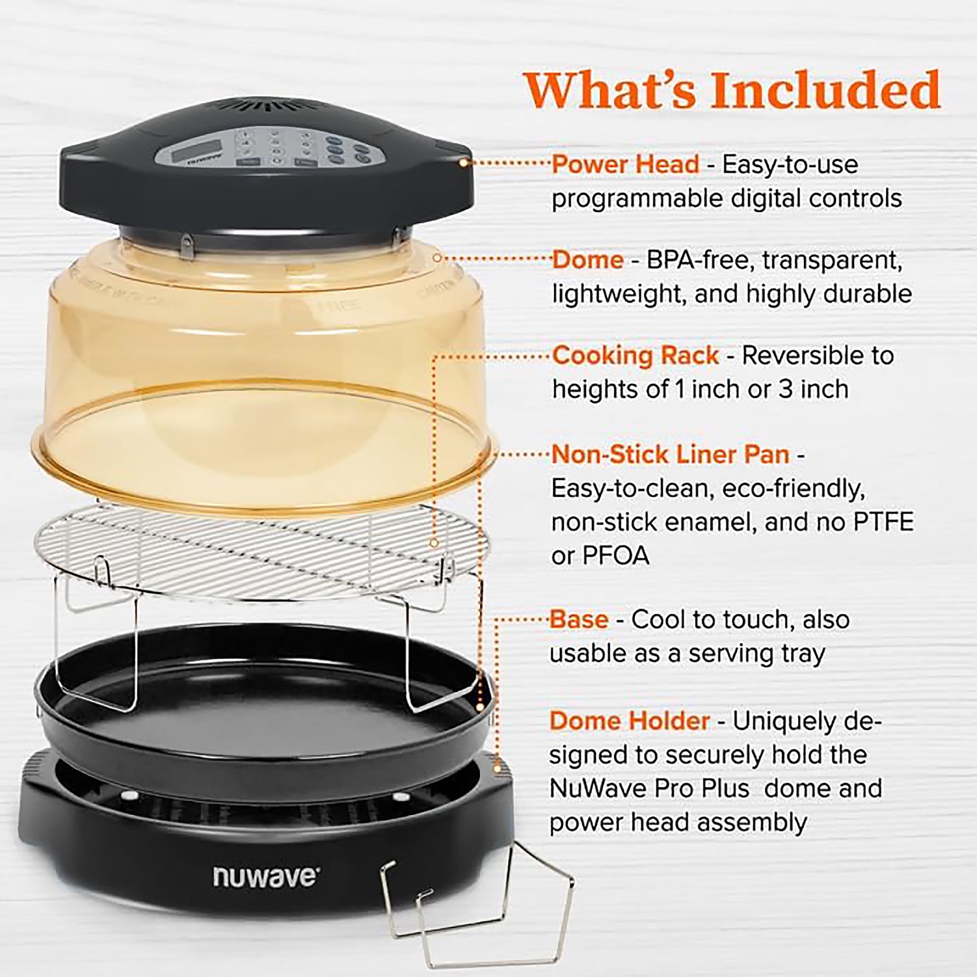 NuWave Pro Plus 2 Air Fryer, Black