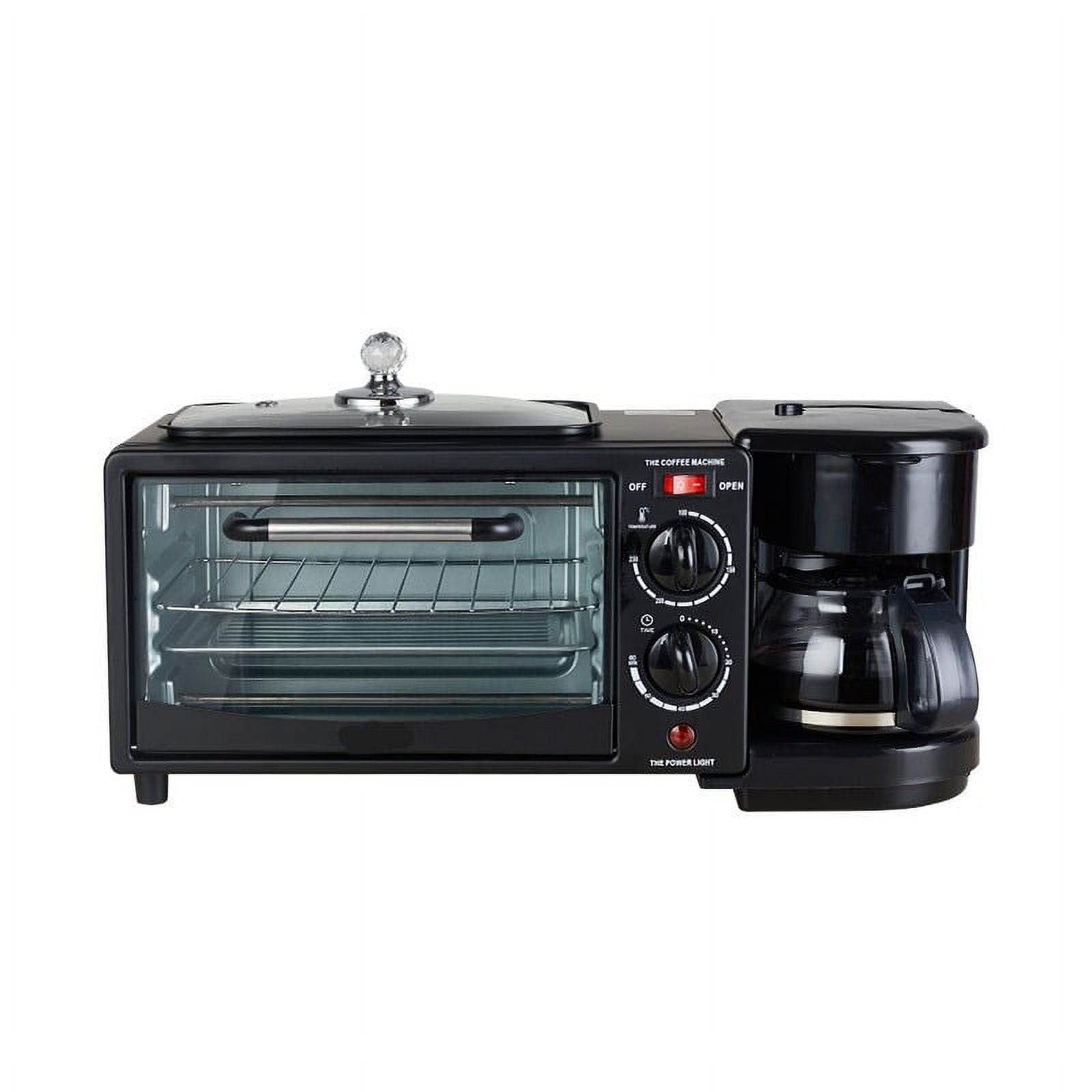 Mia 9 L Black Toaster Oven