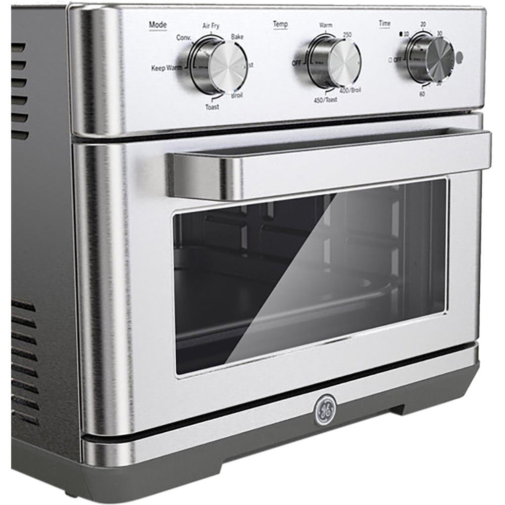 GE® Mechanical Air Fry 7-in-1 Toaster Oven - Model G9OAABSSPSS and Stainless Steel Color