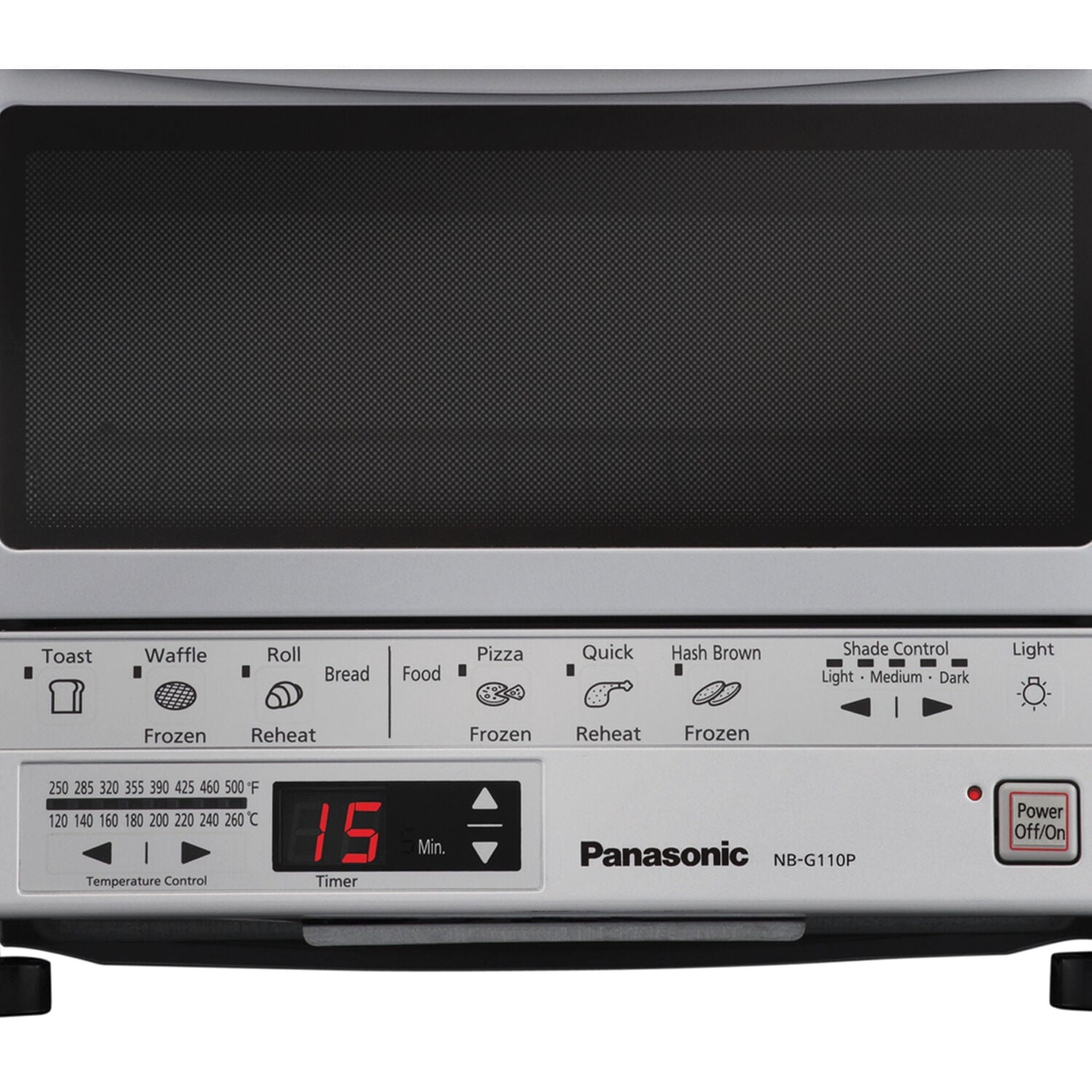 Panasonic FlashXpress Silver Toaster Oven in Silver