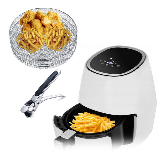 Air Fryer Toaster Oven Fryer Basket – Replacement Accessory, Perfect for Frying and Crisping, Durable and Easy to Use, Fits Most Toaster Ovens, Essential for Cooking, Baking, and Roasting