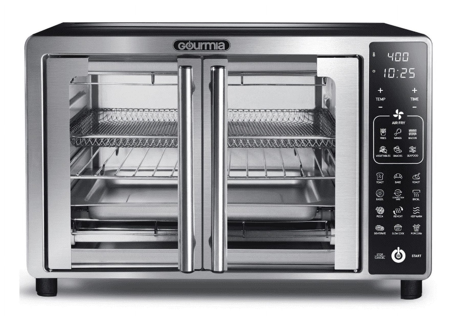 Gourmia Digital Air Fryer Toaster Oven with Single-Pull French Doors, GTF7465