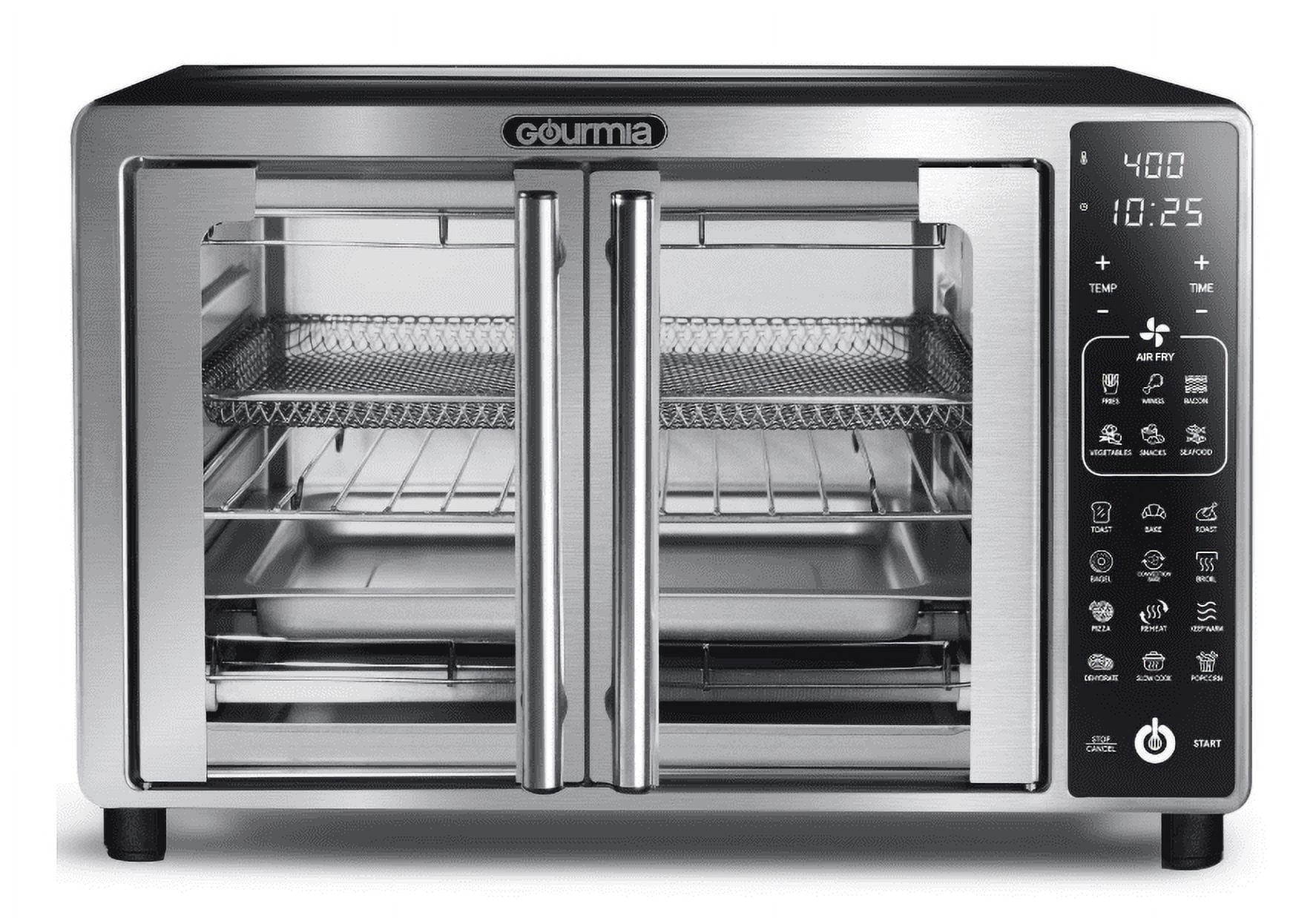 Gourmia Digital Air Fryer Toaster Oven with Single-Pull French Doors, GTF7465
