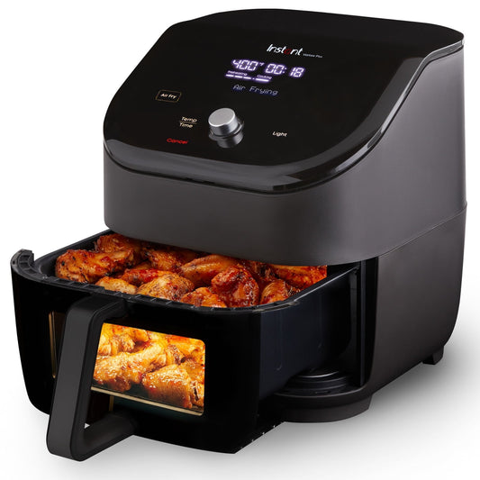 Instant Pot Vortex Plus Air Fryer with ClearCook, 6QT, Black