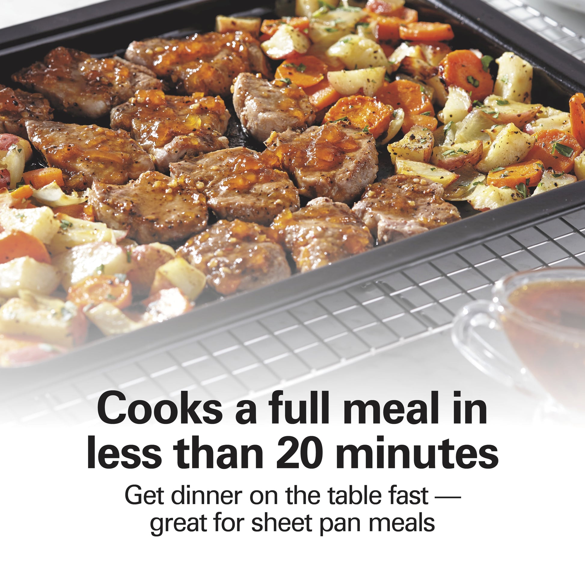 Hamilton Beach Sure-Crisp Air Fryer Toaster Oven, 6 Slice Capacity, Stainless Steel