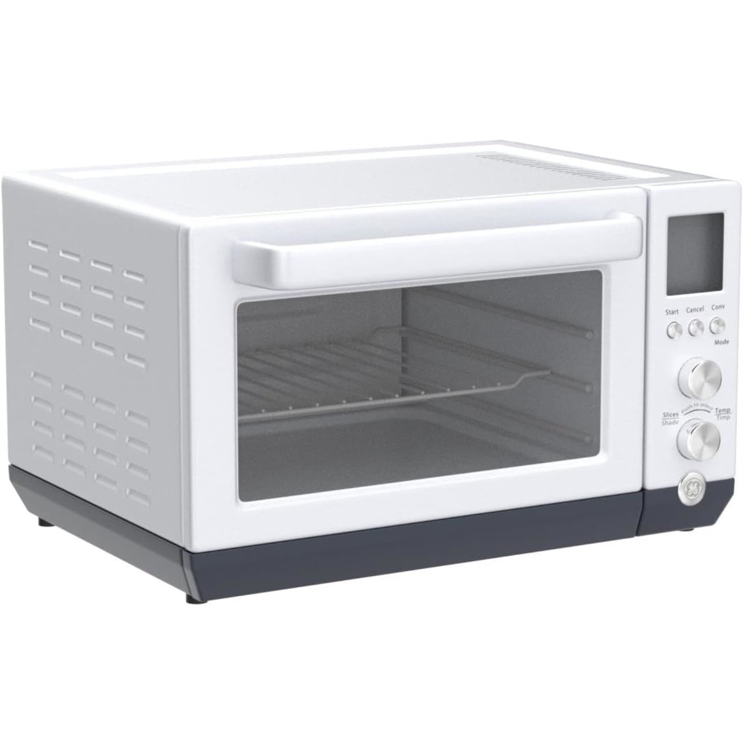 GE - Calrod 6-Slice Toaster Oven with Convection bake - Stainless Steel