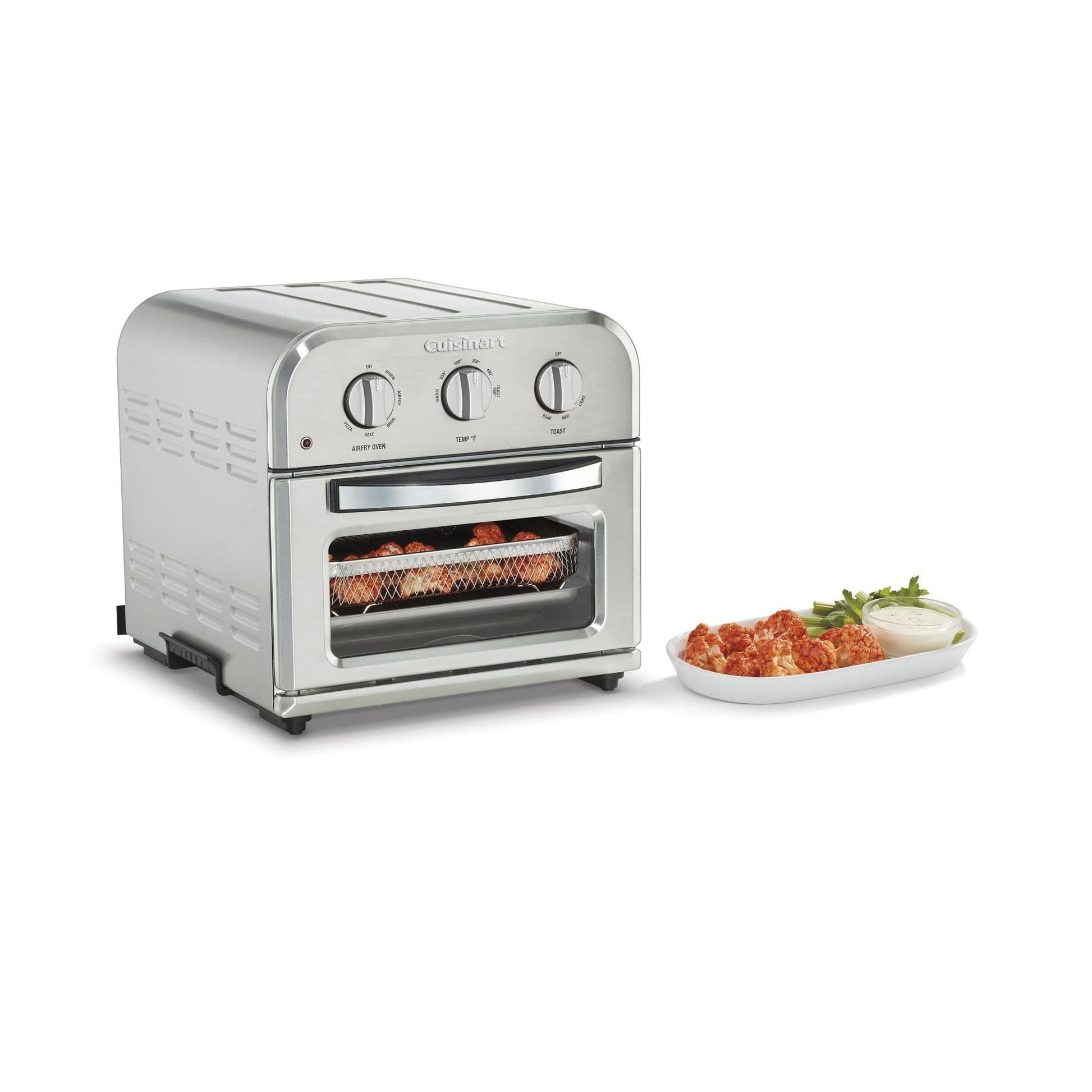 Cuisinart Compact Air Fryer Toaster Oven, Stainless Steel