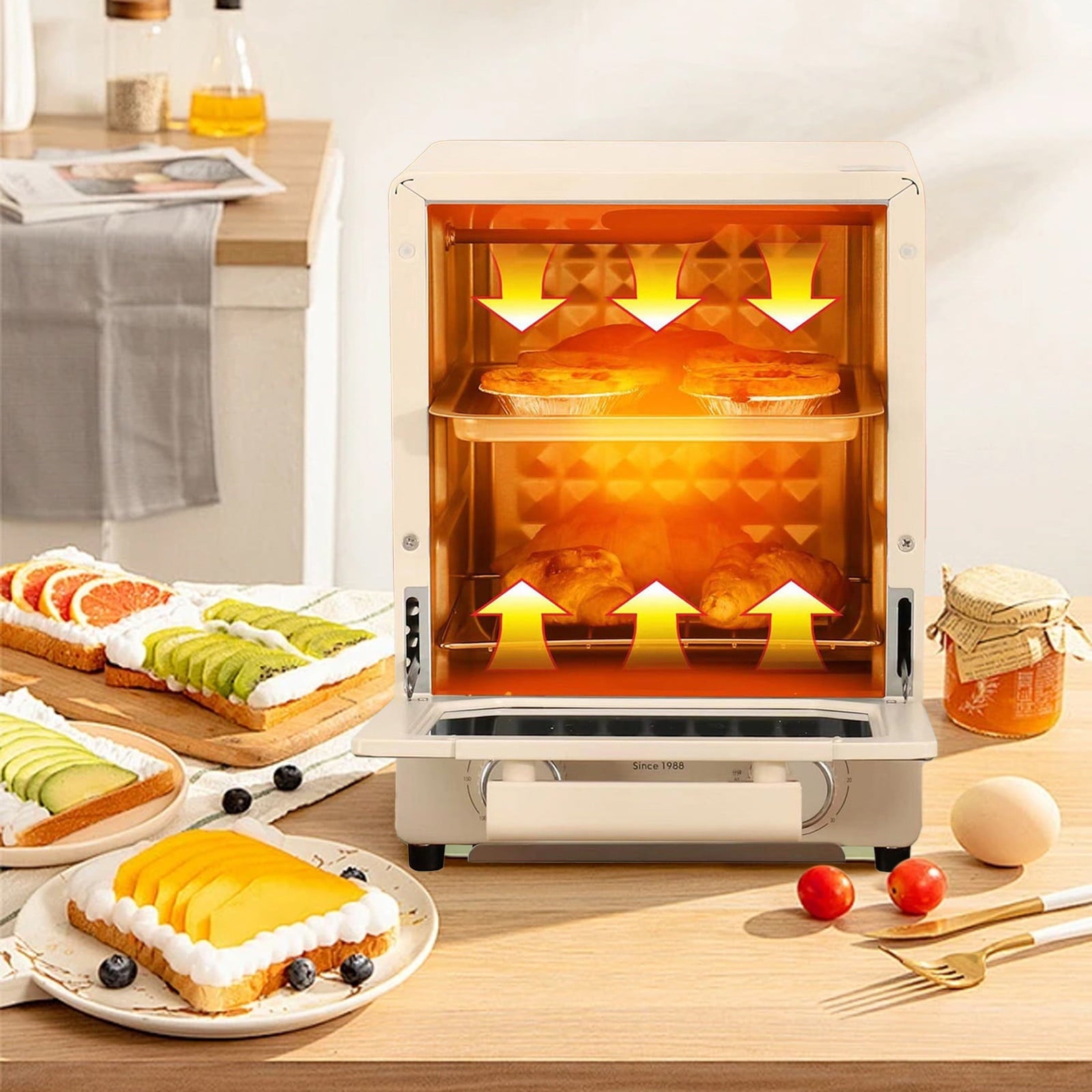 Electric Oven 220v New Home Cake Baking Intelligent Large Capacity Integrated Oven Wholesale Gifts Clearance