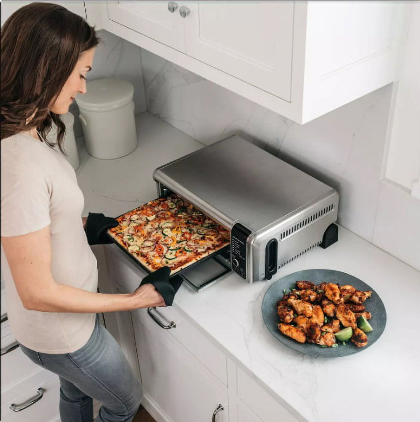 Ninja FT102A Foodi 9-in-1 Digital Air Fry Oven with Convection Oven, Toaster, Air Fryer