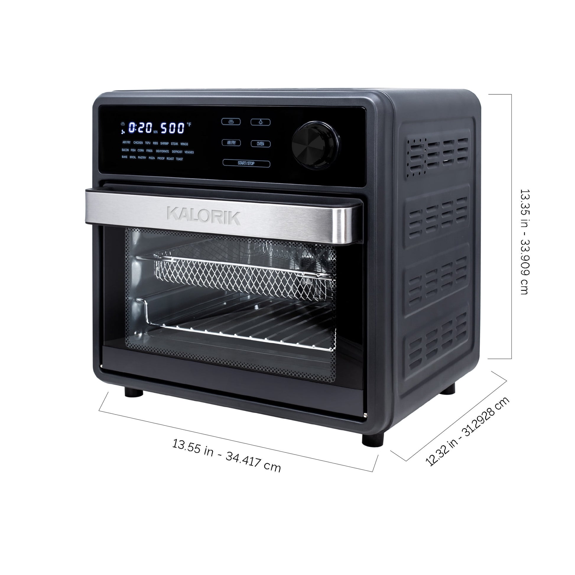 Kalorik MAXX® 16-Qt Touch Air Fryer Oven - Black (AFO 47804 BK)