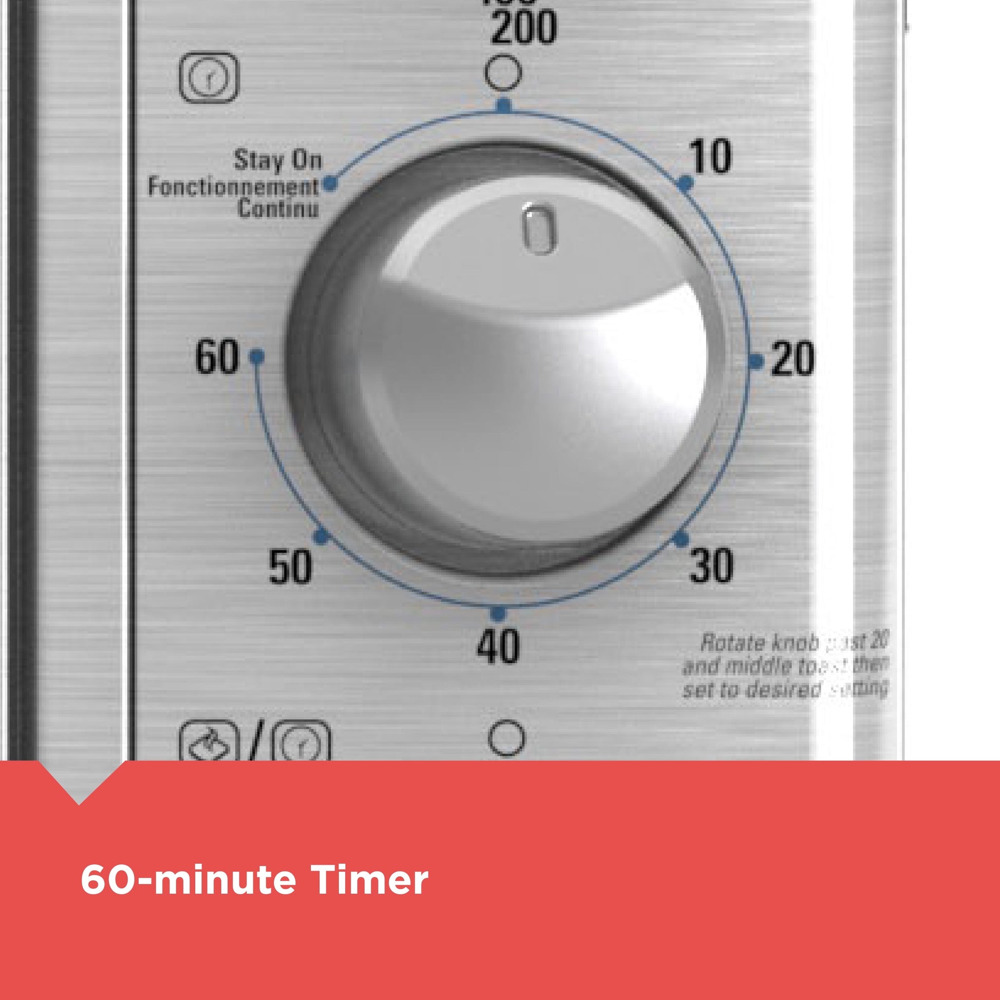 BLACK+DECKER Crisp 'N Bake Air Fry Toaster Oven, 8-Slice, 5 Cooking Functions, 60 Minute Timer, Stainless Steel