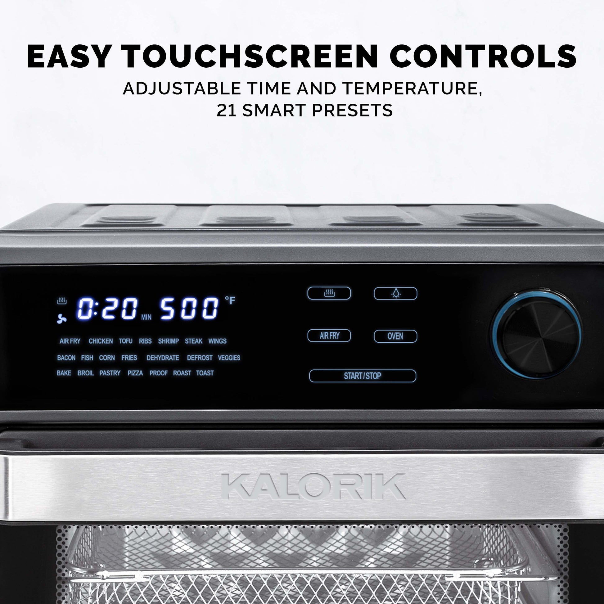 Kalorik MAXX® 16-Qt Touch Air Fryer Oven - Black (AFO 47804 BK)