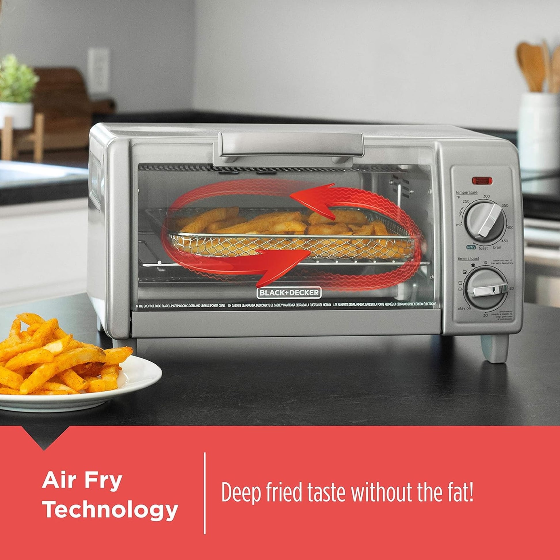BD 4SL AIRFRY & TOASTER OVEN